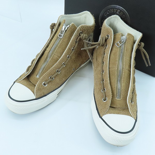 実際に弊社で買取させて頂いたCONVERSE/コンバース SUEDE ALL STAR 100 CENTERZIP HI スエード オールスター 1CL744 26.5