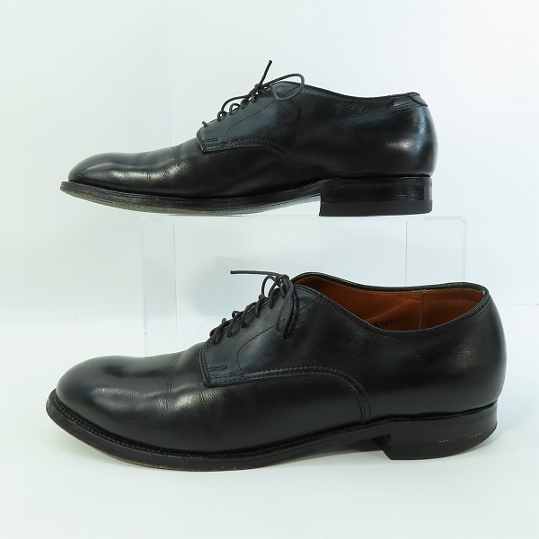 実際に弊社で買取させて頂いたALDEN/オールデン カーフレザー プレーントゥシューズ 53507/10の画像 3枚目