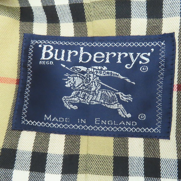 実際に弊社で買取させて頂いたBurberry's/バーバリーズ 裏地チェック柄 トレンチコート の画像 2枚目
