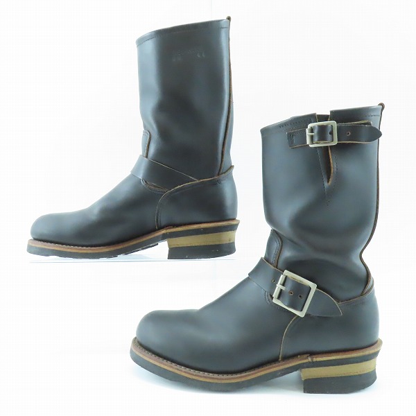実際に弊社で買取させて頂いたRED WING/レッドウィング レザーエンジニアブーツ 2268 /6.5の画像 3枚目