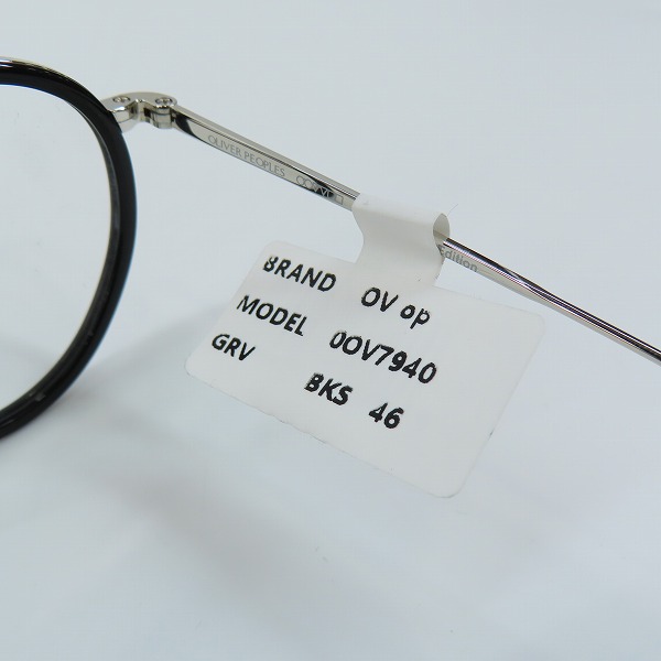 実際に弊社で買取させて頂いた(2)OLIVER PEOPLES/オリバーピープルズ MP-2 雅 limited Edition MP-2 眼鏡/メガネフレーム/アイウェアの画像 6枚目