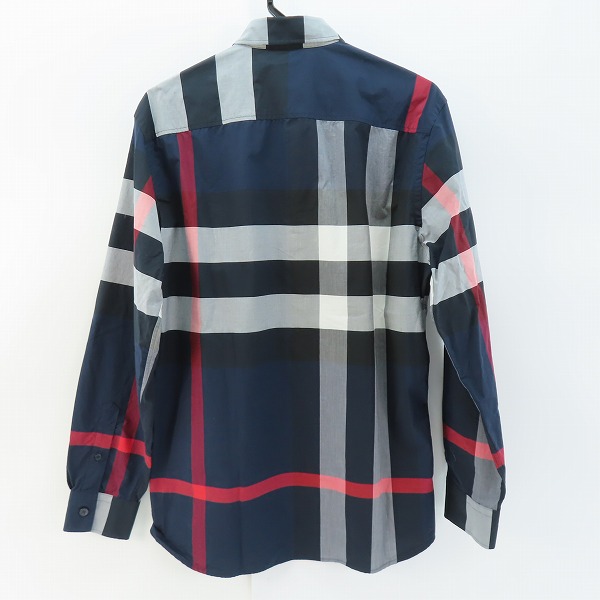 実際に弊社で買取させて頂いたBURBERRY LONDON ENGLAND/バーバリーロンドンイングランド チェックシャツ 8018111/Mの画像 1枚目