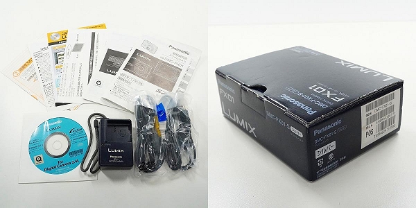 実際に弊社で買取させて頂いたPanasonic/パナソニック DMC-FX01 LUMIX ルミックス コンパクトデジタルカメラ 動作確認済みの画像 9枚目