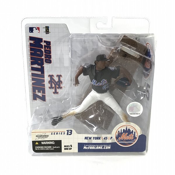 実際に弊社で買取させて頂いた【未開封】McFARLANE TOYS/マクファーレントイズ SPORTSPICKS  ニューヨークメッツ ペドロマルティネス