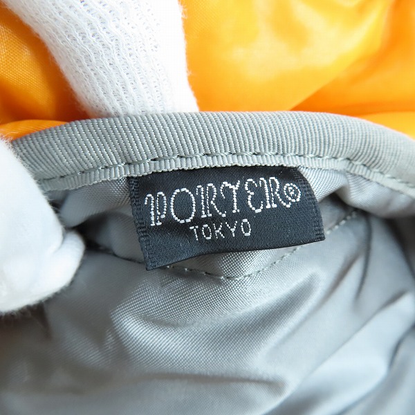 実際に弊社で買取させて頂いた(1)【未使用】PORTER/ポーター TANKER タンカー WAIST BAG(L) ウエストバッグ シルバーグレー/622-06628の画像 5枚目