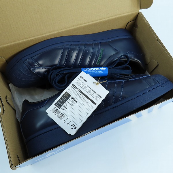 実際に弊社で買取させて頂いた【未使用】adidas/アディダス SUPERSTAR/スーパースター IG8665 27.5の画像 7枚目