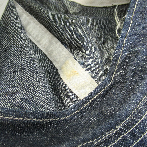 実際に弊社で買取させて頂いたBUZZ RICKSON'S/バズリクソンズ アーミーデニムキャップ BR02308/7 1/2の画像 9枚目