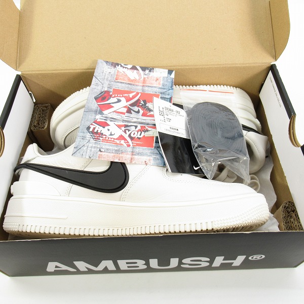 実際に弊社で買取させて頂いたNIKE×AMBUSH/ナイキ×アンブッシュ AIR FORCE 1 LOW SP エアフォース1 DV3464-002/26の画像 7枚目
