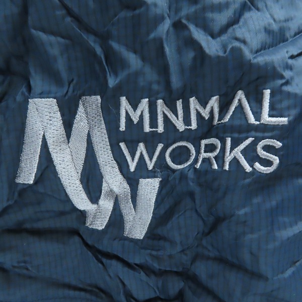 実際に弊社で買取させて頂いたMINIMAL WORKS/ミニマルワークス CHAMELEON 500/シュラフ/寝袋 ネイビー MGSL-CL501-GO0の画像 2枚目