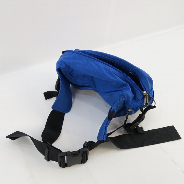 実際に弊社で買取させて頂いたHEAD PORTER/ヘッドポーター WAIST BAG ウエストバッグ 鞄 ブルーの画像 8枚目