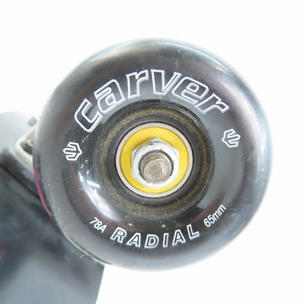 実際に弊社で買取させて頂いたCarver Skateboards/カーバー CREST INT'L INC LIMITED EDITION サーフスケート/スケートボード コンプリートデッキ の画像 4枚目