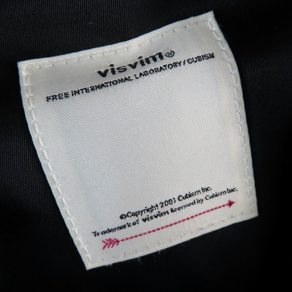 実際に弊社で買取させて頂いたvisvim/ビズビム BALLISTIC/バリスティック レザー切り替え リュックサック/バックパックの画像 5枚目