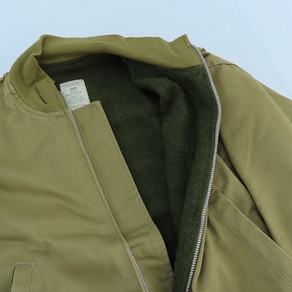 実際に弊社で買取させて頂いたALPHA INDUSTRIES/アルファインダストリーズ タンカースジャケット/38Rの画像 4枚目