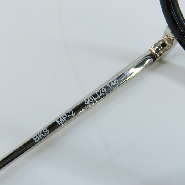 実際に弊社で買取させて頂いた(1)OLIVER PEOPLES/オリバーピープルズ MP-2 雅 limited Edition MP-2 眼鏡/メガネフレーム/アイウェアの画像 5枚目