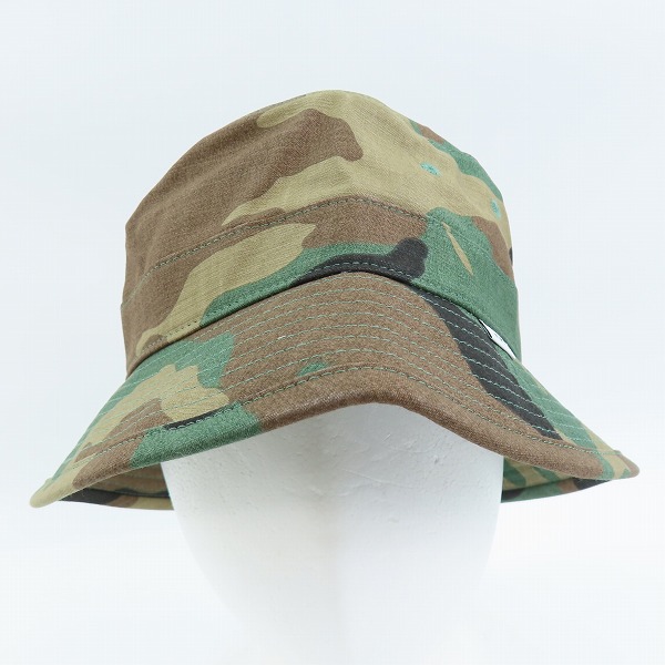 実際に弊社で買取させて頂いたWTAPS/ダブルタップス 2020AW BUCKET HAT M/WOODLAND バケットハット 202HCDT-HT15/02の画像 1枚目