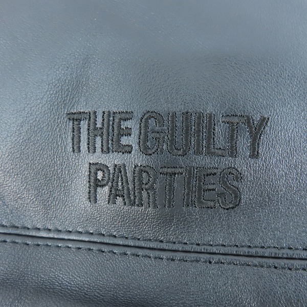 実際に弊社で買取させて頂いたWACKO MARIA/ワコマリア GUILTY PARTIES LEATHER DOWN JACKET レザー レオパード ダウンジャケット/Mの画像 5枚目