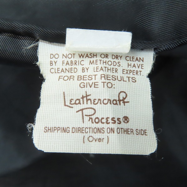 実際に弊社で買取させて頂いたSCHOTT/ショット ライナー付き レザー シングルライダースジャケット/38の画像 3枚目