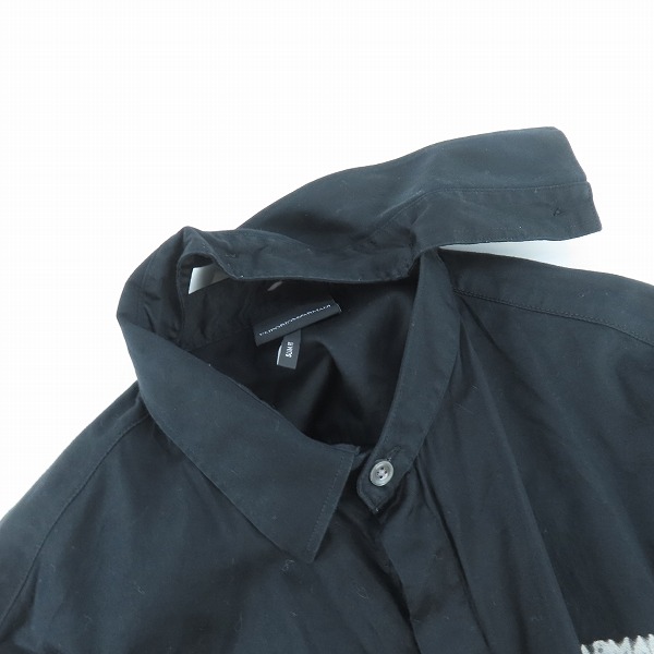実際に弊社で買取させて頂いたEMPORIO ARMANI/エンポリオアルマーニ ペイントデザイン ボタンシャツ L の画像 6枚目