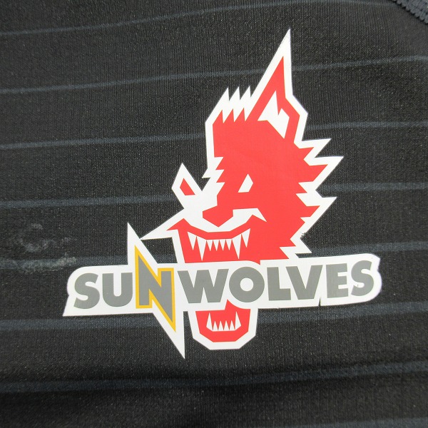実際に弊社で買取させて頂いたcanterbury/カンタベリー SUNWOLVES/サンウルブズ Tシャツ/XLの画像 6枚目