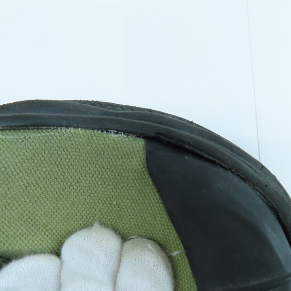 実際に弊社で買取させて頂いたMAISON MIHARAYASUHIRO/メゾンミハラヤスヒロ ミリタリーシューズ A03FW710 /40の画像 6枚目