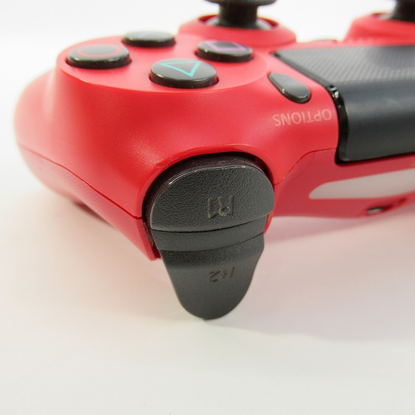 実際に弊社で買取させて頂いた【難有り】SONY/ソニー DUALSHOCK/デュアルショック4 PS4用 ワイヤレスコントローラー CUH-ZCT2J マグマ・レッドの画像 7枚目