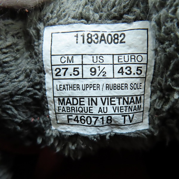 実際に弊社で買取させて頂いたOnitsuka Tiger/オニツカタイガー RINKAN BOOTリンカンブーツ 1183A082-600 27.5の画像 5枚目
