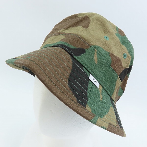 実際に弊社で買取させて頂いたWTAPS/ダブルタップス 2020AW BUCKET HAT M/WOODLAND バケットハット 202HCDT-HT15/02
