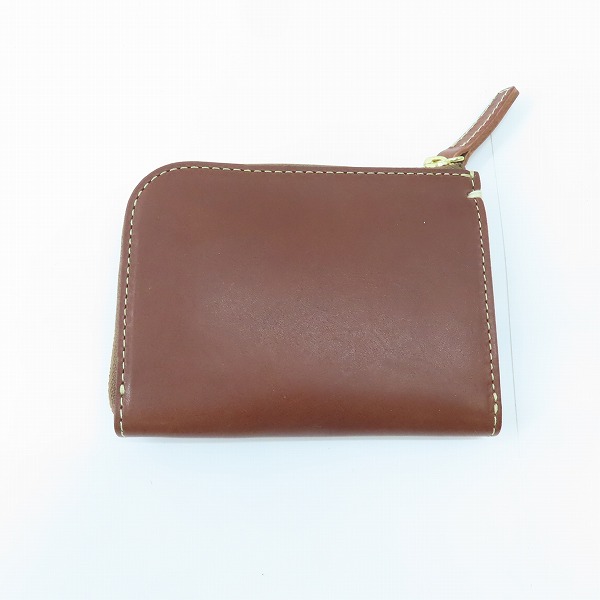実際に弊社で買取させて頂いた土屋鞄製造所/ツチヤカバン L字ファスナー レザー ウォレット/コインケース/小銭入れの画像 1枚目