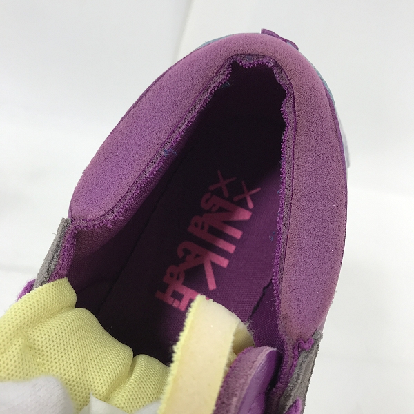実際に弊社で買取させて頂いたNIKE×KAWS×SACAI/ナイキ×カウズ×サカイ BLAZER LOW/ブレーザーロー パープルダスク DM7901-500/26.5の画像 4枚目