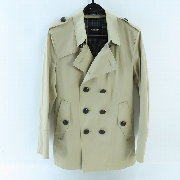 実際に弊社で買取させて頂いたBURBERRY BLACK LABEL/バーバリー ブラックレーベル ショートトレンチコート/M