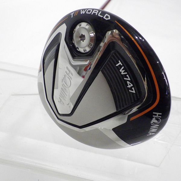 実際に弊社で買取させて頂いたHONMA/ホンマ TOUR WORLD/ツアーワールド TW747 フェアウェイウッド 3w/15° VIZARD FD-6 FLEX:S ヘッドカバー付きの画像 3枚目