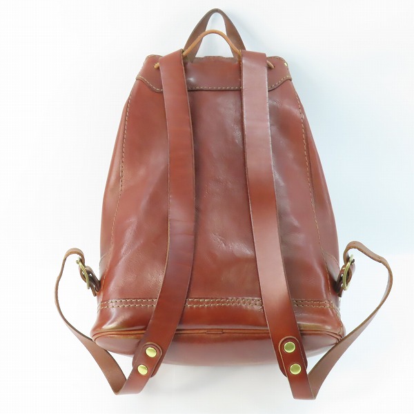 実際に弊社で買取させて頂いたHERZ/ヘルツ 1本ベルトレザーリュック R-5の画像 1枚目