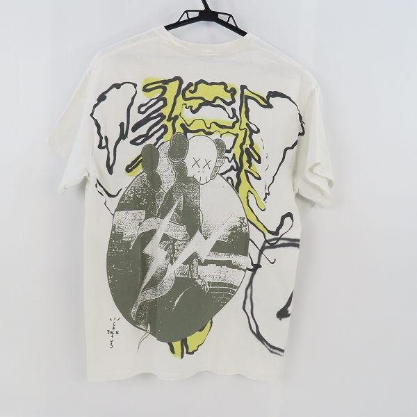 実際に弊社で買取させて頂いたCACTUS JACK×KAWS×FRAGMENT/カクタスジャック×カウズ×フラグメント プリントTシャツ CJFR-SS01/Sの画像 1枚目