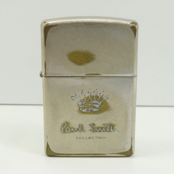 実際に弊社で買取させて頂いたZIPPO/ジッポー Paul Smith/ポールスミス クラウン/ロゴ/ユーズド加工 2012年製