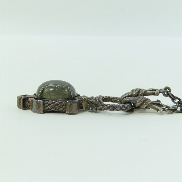 実際に弊社で買取させて頂いたBizarre/ビザール アクアドラゴンペンダント ラブラドライト/チェーンネックレスの画像 3枚目