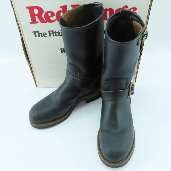 実際に弊社で買取させて頂いたRED WING/レッドウィング レザーエンジニアブーツ 2268 /6.5