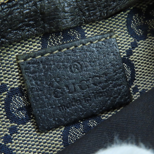 実際に弊社で買取させて頂いたGUCCI/グッチ シェリーライン GGキャンバス ウエストバッグ ボディーバッグの画像 5枚目