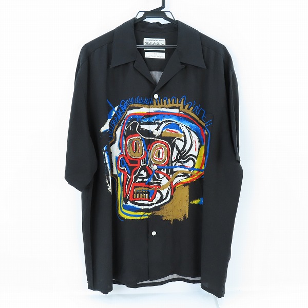 実際に弊社で買取させて頂いたWACKO MARIA×JEAN MICHEL BASQUIAT/ワコマリア×ジャンミシェルバスキア 21SS HAWAIIAN SHIRT/ハワイアンシャツ TYPE-1/XL