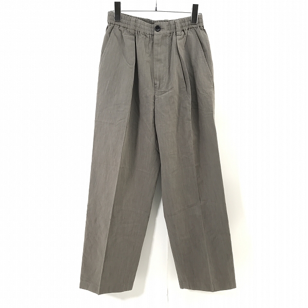 実際に弊社で買取させて頂いたURBAN RESEARCH/アーバンリサーチ LINENイージートラウザー チャコール UR35-14B008/S