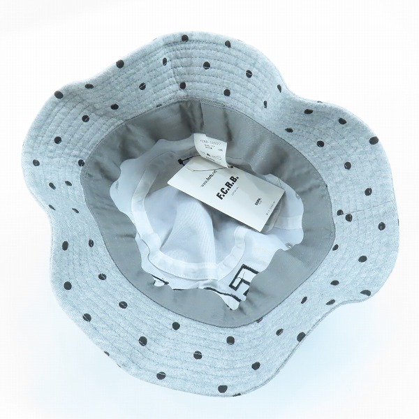 実際に弊社で買取させて頂いた【未使用】F.C.REAL BRISTOL/F.C.レアルブリストル ロゴドットハット FCRB-156027の画像 4枚目