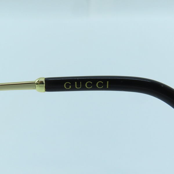 実際に弊社で買取させて頂いたGUCCI/グッチ 度入り メガネフレーム/アイウェア  GG0590OK 001の画像 5枚目