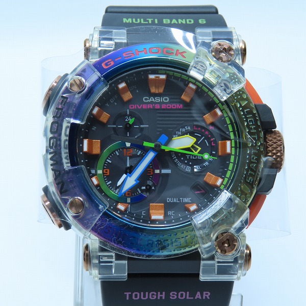 実際に弊社で買取させて頂いた【未使用】G-SHOCK/Gショック FROGMAN/フロッグマン ボルネオ レインボー トード GWF-A1000BRT-1AJR