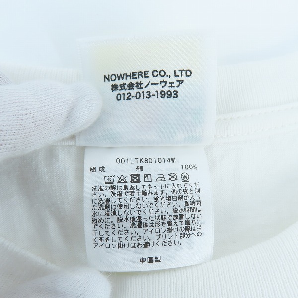 実際に弊社で買取させて頂いたA BATHING APE/アベイシングエイプ カレッジ ロゴ プリント 長袖 Tシャツ/XLの画像 3枚目