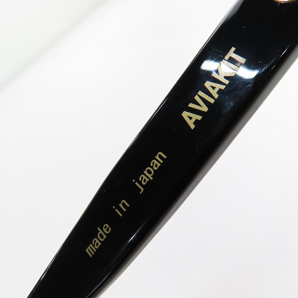 実際に弊社で買取させて頂いたEFFECTOR×Lewis Leather/エフェクター×ルイスレザー AVIAKIT/アヴィアキット フルリム 度入り メガネフレーム/アイウェアの画像 6枚目