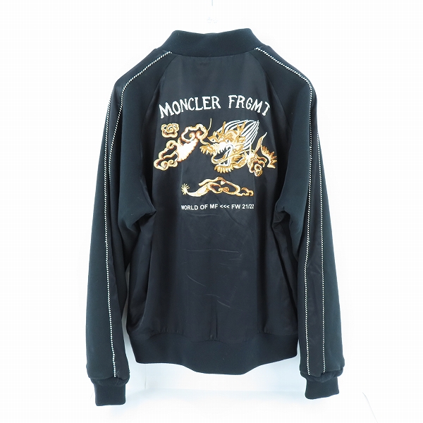 実際に弊社で買取させて頂いた【JPタグ】MONCLER GENIUS 7 FRAGMENT Hiroshi Fujiwara/モンクレール MAGLIA CON ZIP ボンバー ジャケット G209U8G00004/Lの画像 1枚目