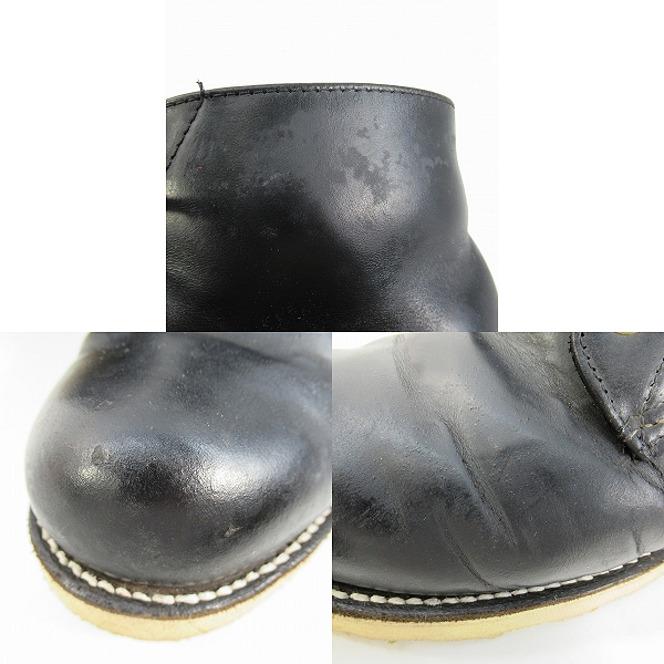 実際に弊社で買取させて頂いたRED WING/レッドウィング  アイリッシュセッター CLASSIC ROUND/クラシックラウンド ブーツ 08165-1/7.5Dの画像 7枚目