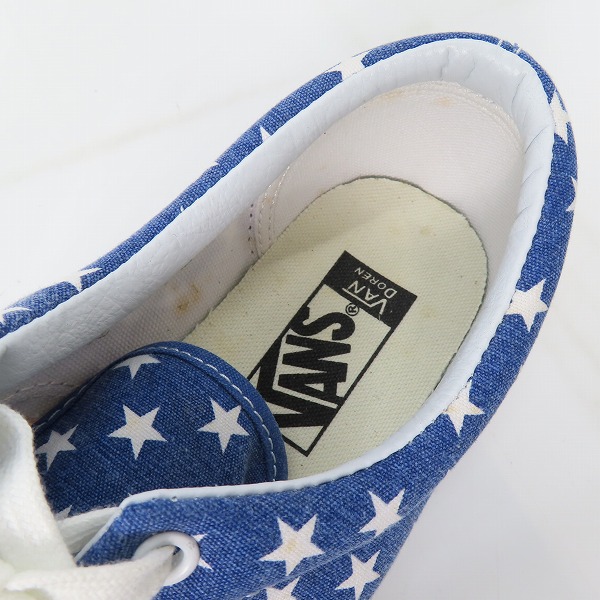 実際に弊社で買取させて頂いたVANS/バンズ  VAN DOREN 星条旗 スニーカー VN-0ZULFP1 /26の画像 4枚目