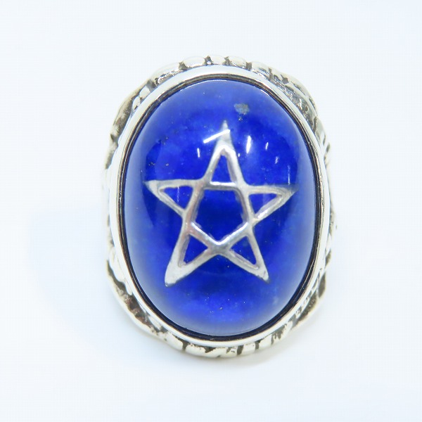 実際に弊社で買取させて頂いたALEX STREETER/アレックスストリーター エンジェルハートリング 2024年限定 ラピスラズリ 14.5号の画像 1枚目