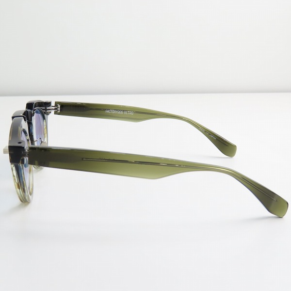 実際に弊社で買取させて頂いたFACTORY900 RETRO/ファクトリー900 レトロ クラウンパント 度入り メガネフレーム/アイウェア RF-046の画像 1枚目