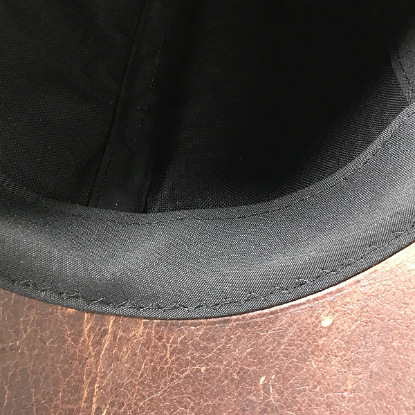 実際に弊社で買取させて頂いたCA4LA/カシラ レザー  6パネル キャップの画像 7枚目